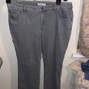 Coldwater Creek Natural Fit Mid Rise Straight Leg Jeans